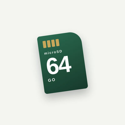 Carte microSD 64 Go pour caméra de chasse