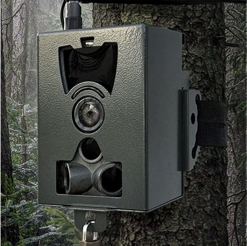 Boîtier antivol en métal pour caméra de chasse